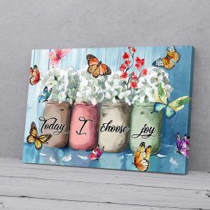 Butterfly Matte Canvas Wall Art