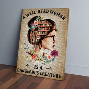 Book Librarian Matte Canvas
